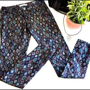 Mavi diamond print jeans